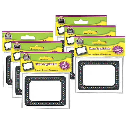 Shop The Teacher Created Resources Chalkboard Brights Name s 6 Packs Of 36 At Michaels Com Shop The Teacher Created Resources Chalkboard Brights Name s 6 Packs Of 36 At Michaels Com